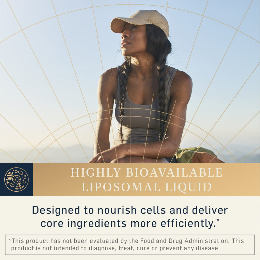 Quicksilver Scientific The ONE Mitochondrial Elixir - Mitochondria Supplement to Support Cellular Health with Phosphatidylcholine, Resveratrol, Reishi Mushroom & CoQ10 Liquid (3.38 Fl oz / 100ml)