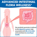 Gut Health & Probiotic Gummies, 112.5 Billion CFU, Sugar Free - 8 Strains + Prebiotics + Herbs - for Digestive, Immune, Diarrhea & Bloating - Gut Health for Women & Men, 60 Counts Probiotics Gummies
