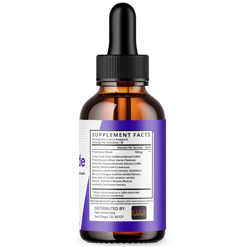 (5 Pack) Glycotide Drops, Official Glycotide Blood Support Drops with All Natural Ingredients, Advanced Health & Wellness Support Formula with Maximum Strength Multivitamin Ingredients (150 Servings)