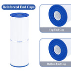 Cryspool® 04075 Filter Compatible with C-4950, PRB50-IN, FC-2390, Guardian 413-212-02, J200 Series Filter, 03FIL1600, 373045, Cal Spa Hot Tub Filter, 50 Sq. Ft Spa Filter Cartridge, 2 Pack