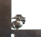 Indiana Metal Craft USMC EGA Pewter Lapel & Hat Pin 1" x 1.2"