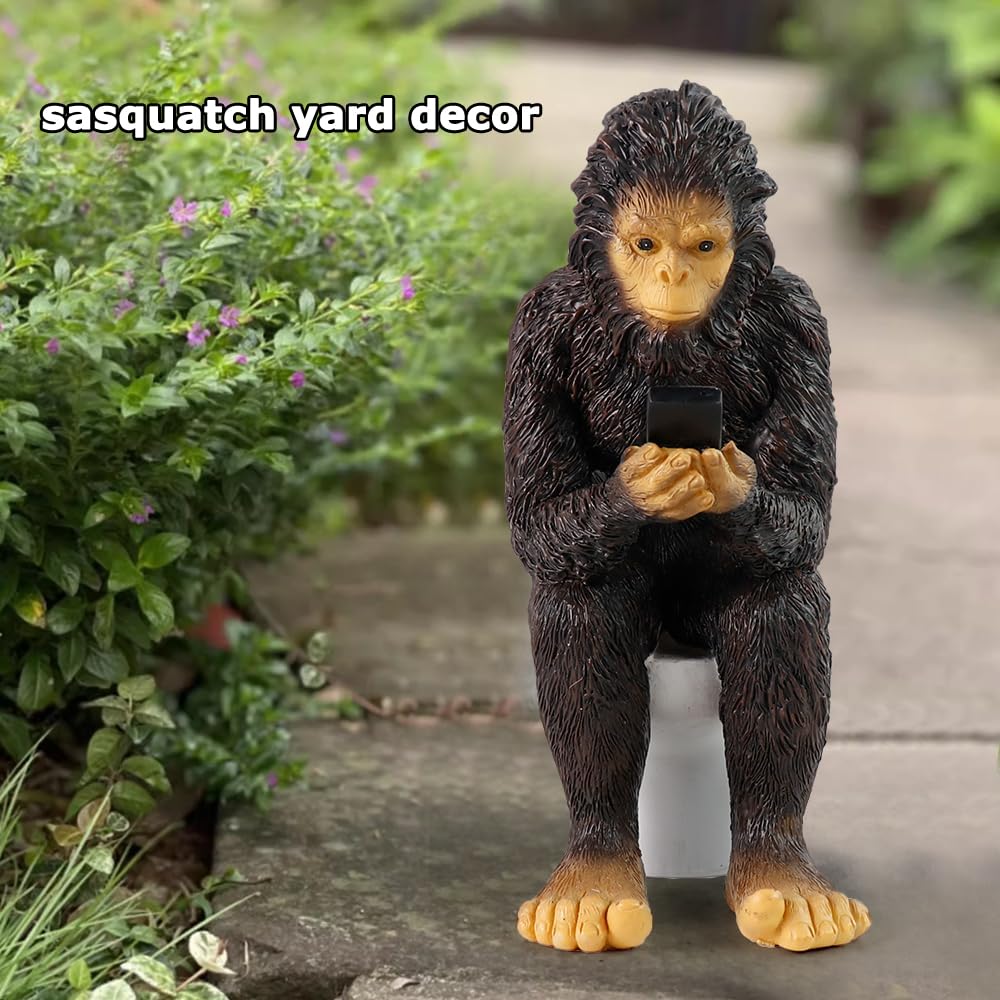 TB TIBAG Bigfoot Statues Sasquatch Outdoor Indoor Decorations