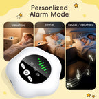 Bedwetting Enuresis Alarm Wireless for Boys and Girls,Compact & Comfortable Wireless Sensor Proven Solution for Bedwetters.Includes Progress Card and Stickers