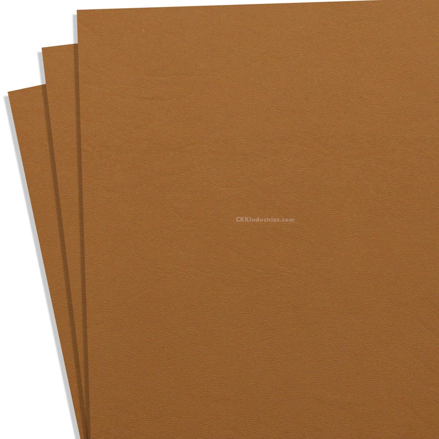 KYDEX Thermoform Sheet - (P1 Texture) - (.080 Thickness) - (12in x 24in) - (Coyote Brown) - (3 Sheets) - DIY Holster Making, Airsoft Armor, Cosplay Uniforms