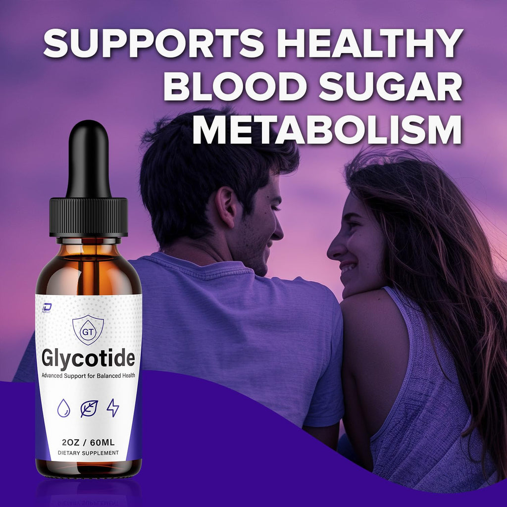 Glycotide Advanced Formula Drops - 5 Bottles - 5 Month Supply