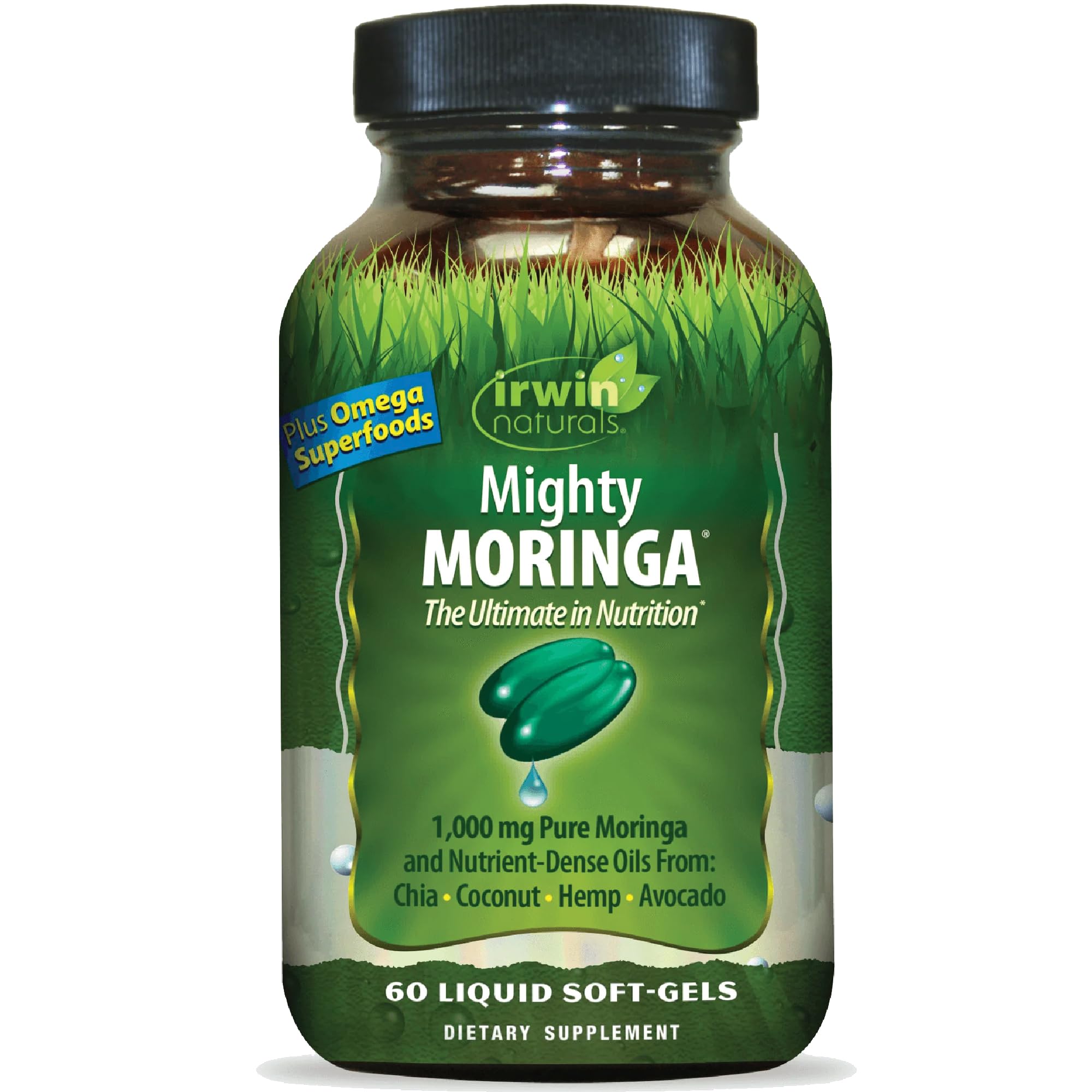 Irwin Naturals Mighty Moringa Superfood Nutrition Supplement