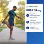 Pure Encapsulations DHEA 10 mg - Adrenal Supplement for Immune Support, Metabolism & Hormone Balance - with Micronized DHEA - 180 Capsules