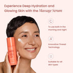 PLANTIFIQUE Massage Ritual Set Premium Certified Rose Quartz Gua Sha + Vitamin C Serum Skin Care Set, Birthday Gifts for Women, Teens, Mom, Brides