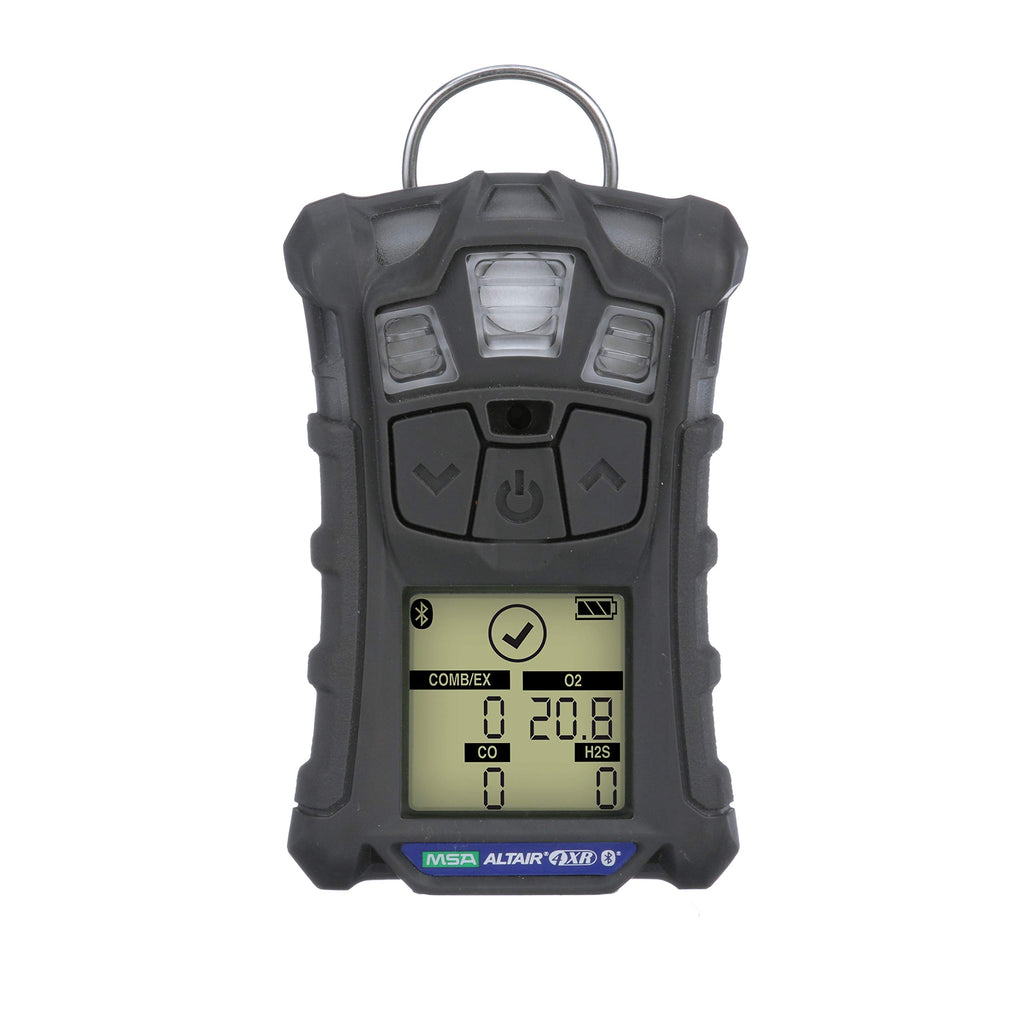 MSA 10178557 ALTAIR 4XR Multigas Detector - (O2, H2S, CO), Color: Charcoal, Battery Powered, Portable Gas Monitor, Durable, Handheld, UL/CSA Approval, 1 Count