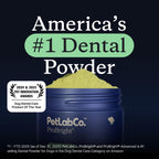 PetLab Co. ProBright Dental Powder - Dog Breath Freshener - Teeth Cleaning Made Easy – Targets Tartar & Bad Breath - Formulated for Small Dogs - Packaging May Vary