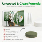 Grenera Organic Moringa Tablets | USDA Organic, 500mg Per Tablet | Uncoated Herbal Supplement, Single Ingredient Moringa Leaf Powder | Lab Tested Quality, Vegan & Kosher Certified | 240 Count