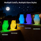 IEMAI Glow in The Dark PETG Filament 1.75mm Bundle, Multicolor Luminous 3D Printer Filament 250g×4 Spools(Total 1kg) Rainbow+Green+Blue+Purple, Easy Printing, Accuracy +/-0.02mm