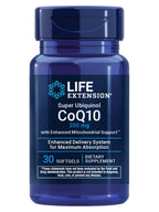 Life Extension Super Ubiquinol CoQ10 with Enhanced Mitochondrial Support – 200 mg, Shilajit – Promotes Heart Health, Cell Energy, Oxidative Stress – Gluten-Free, Non-GMO – 30 Softgels (Pack of 2)