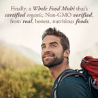 Garden of Life Organics Whole Food Multivitamin for Men,120 Tablets,Vegan Mens Vitamins and Minerals for Health and Well-Being,Certified Organic Vegan Multi,(Pack of 2)