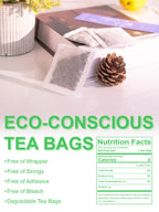 TeeLux Decaf Green Tea Bags, Pure Decaffeinated Green Tea, Super Antioxidant, Hot & Iced Tea, 200 Count