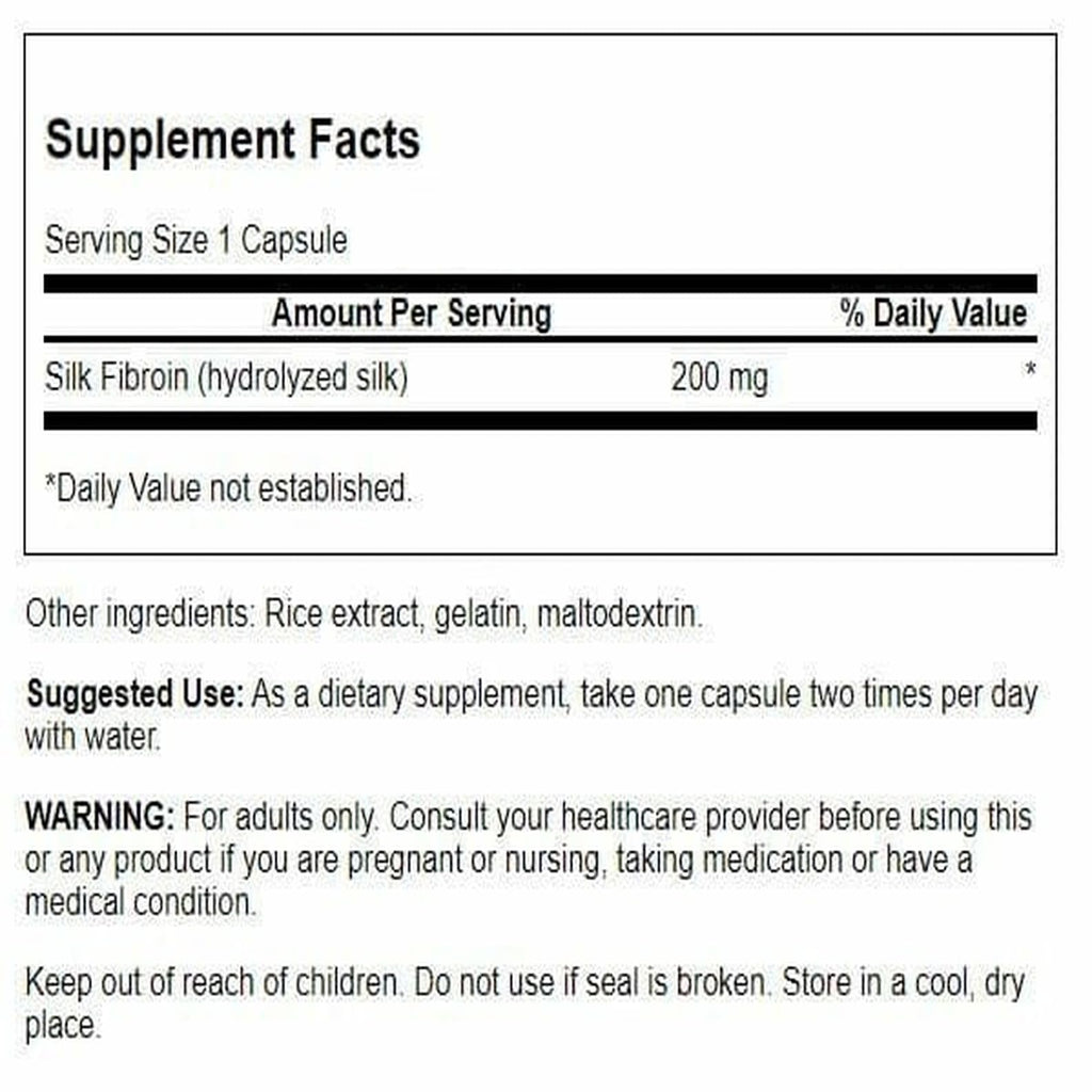Swanson Neurosilk 200 mg 60 Caps