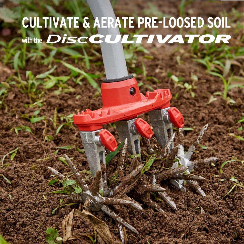 Corona LG 3634 DiscCULTIVATOR Garden Disc Cultivator, Red