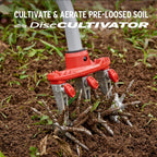 Corona LG 3634 DiscCULTIVATOR Garden Disc Cultivator, Red