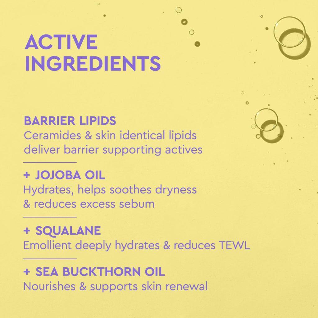BYOMA Hydrating Recovery Oil - Luxury Face Oil with Squalane, Jojoba Oil & Seabuckthorn Oil - Instant Radiant and Glowy Skin - Barrier Repair Facial Oil - 1.01 fl. oz
