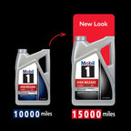 Mobil 1 High Mileage Full Synthetic Motor Oil 5W-20, 5 Quart