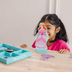 Melissa & Doug Disney Ariel Magnetic Dress-Up Wooden Doll Pretend Play Set (30+ pcs)