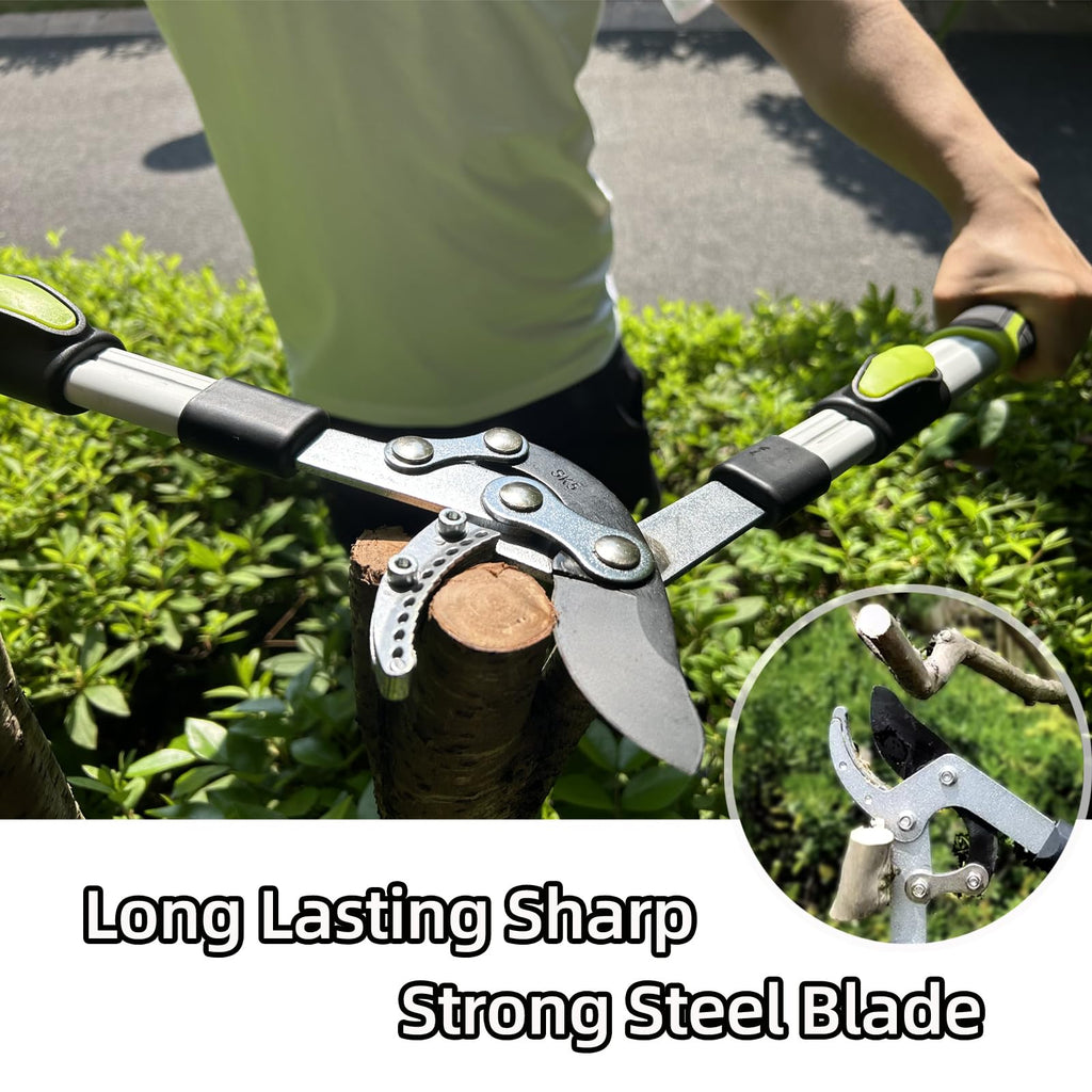 YRTSH Loppers for Tree Trimming Heavy Duty, Extendable 21-26" Branch Cutter