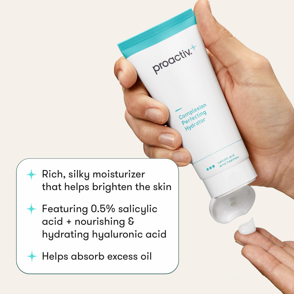 Proactiv+ Acne Moisturizer - Hydrating Face Moisturizer with Salicylic Acid - 90 Day Supply, 3 Oz