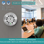BOTHSTAR Keypad Door Knob with Key,Keyless Entry Door Lock, Code Locks Door Knob, Auto Lock,50 User Code, for Home,Office,Hotel,Bedroom,Garage,Not Deadbolt