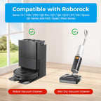 Floor Cleaning Solution Compatible with Roborock Robot Vacuum and Wet Dry Vacuum Cleaner, Deeply Cleans Various Hard Floors Without Leaving any Residue. 1L, 33.81 Fl Oz, Pomelo and Citrus Fragrance