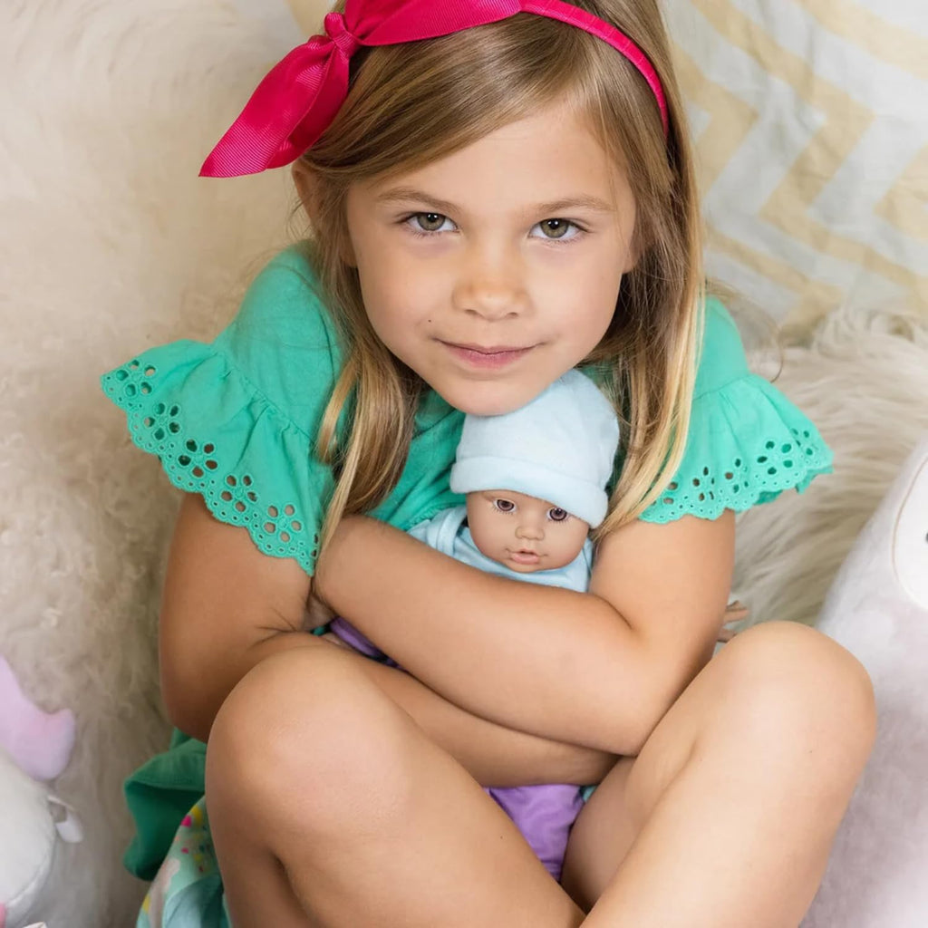 Adora Sweet Babies 11 Inch Soft Baby Boy Doll Machine Washable Cuddly Doll Birthday Gift for Ages 1 and Up - Sloth