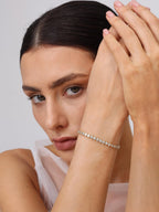 Pearich 14K Gold Filled Tennis Bracelets for Women