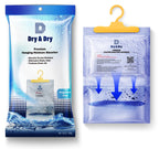 Dry & Dry 46 Packs [Net 14 Oz/Pack] Moisture Absorbers for Home, Basement & Bedroom - Small Dehumidifiers