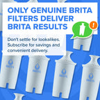 Brita Plus Replacement Water Filter, For Pitchers and Dispensers, 6 Pack