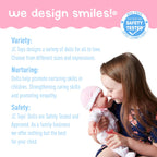 JC Toys - La Baby | Caucasian 16-inch Medium Soft Body Baby Doll | Washable | Removable Pink Outfit w/Hat and Pacifier | for Children 12 Months +