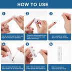H Pylori Test Kit – 2 PCS at-Home Helicobacter Pylori Self-Test with 99.9% Accuracy – Fast Results in 10-15 Minutes, Easy to Use, No Lab Visit Required