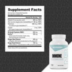 NutraBio Immune Support Supplement with EpiCor, 90 Vegetable Capsules