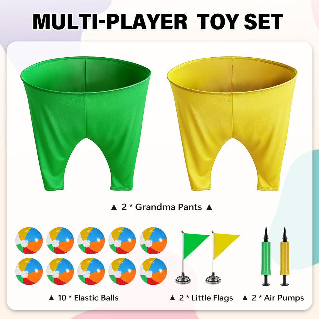 EFCRBS Granny Pants Yard Game for Kids(31.5 in *24 in), Outdoor Game(Small)