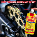TERFISE 6.1oz Anti-Rust Lubricant Spray & Rust Remover for Metal, Multi-Purpose Penetrating Oil, Fast-Acting Lubricant Rust Dissolver for Vehicles, Tools, Chains, Bolts & Hinges (2 pcs)