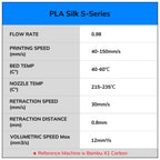 AMOLEN Silk PLA 3D Printer Filament Bundle, Shiny Multicolor Rainbow PLA Filament 1.75mm Pack, Fast Color Change PLA 3D Printing Filament for Most FDM 3D Printer, 200g X 4 Spools