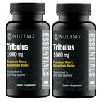 Nugenix Essentials Tribulus Terrestris for Men Extract - 95% Total Saponins, 1000mg High Potency, Extra Strength, 120 Count