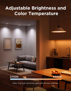 Govee BR30 Smart Light Bulbs, LED Light Bulb Works with Matter, Alexa and Google Assistant, RGBWW Color Changing Flood Light Bulbs, 850 LM, Recessed Can Light Bulb for Bedroom, Living Room, 4 Pack