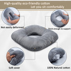 Hshbxd Donut Pillow for Tailbone Pain Relief, Wheelchair Cushion for Hemorrhoids and Bed Sores, Pregnancy, Donut Pillow Suitable for Office, Long Travel, Car and Home Sofa