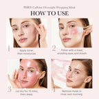medicube Wrapping Mask PDRN Caffeine - Overnight Peel Off Facial Mask