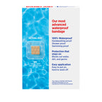 BAND-AID Brand Waterproof Clear Spot Adhesive Square Bandages, Individually Wrapped Small Spot Bandages for Wound Care for Minor Cuts & Scrapes, Waterproof, One Size, 50 ct