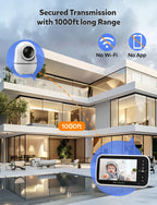 GoodBaby 5" Baby Monitor with Camera and Audio No WiFi