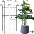Coomin 32.6in Monstera Plant Support, Plant Trellis Indoor 2P