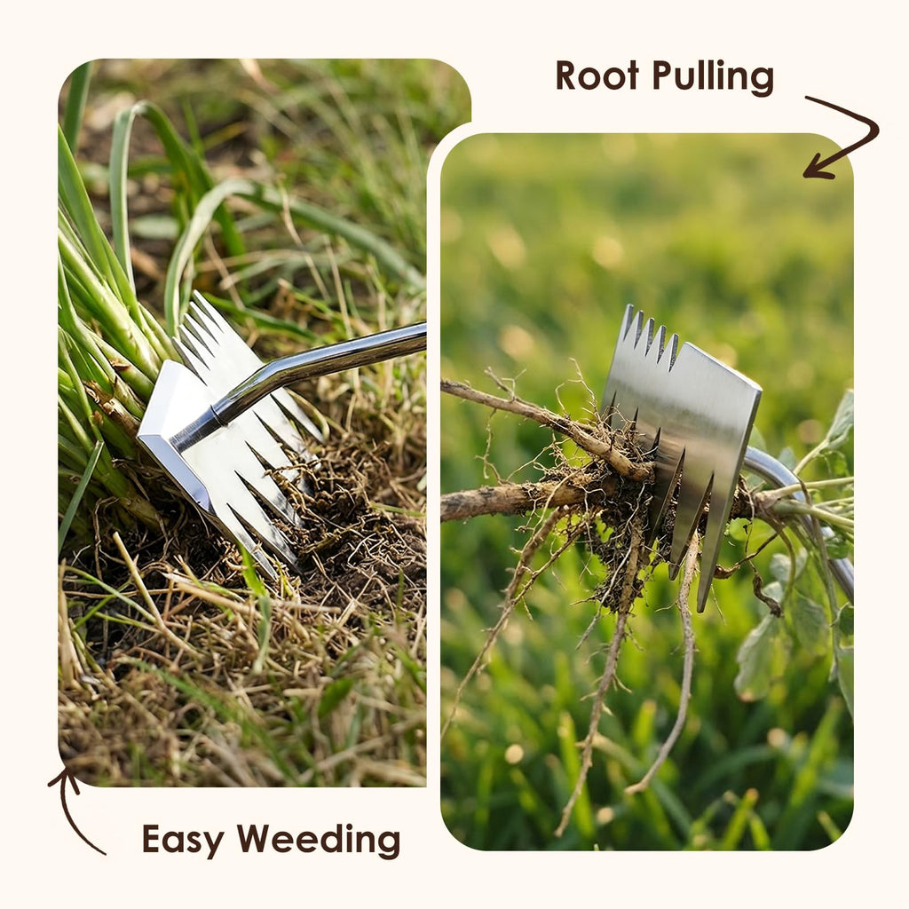 Weed Puller Tool, 2026 Upgraded Portable Manual Weeding Tools Gardening