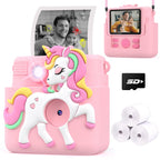 Kids Camera Instant Print,1080P Digital Camera Toy for 3-8 Girls