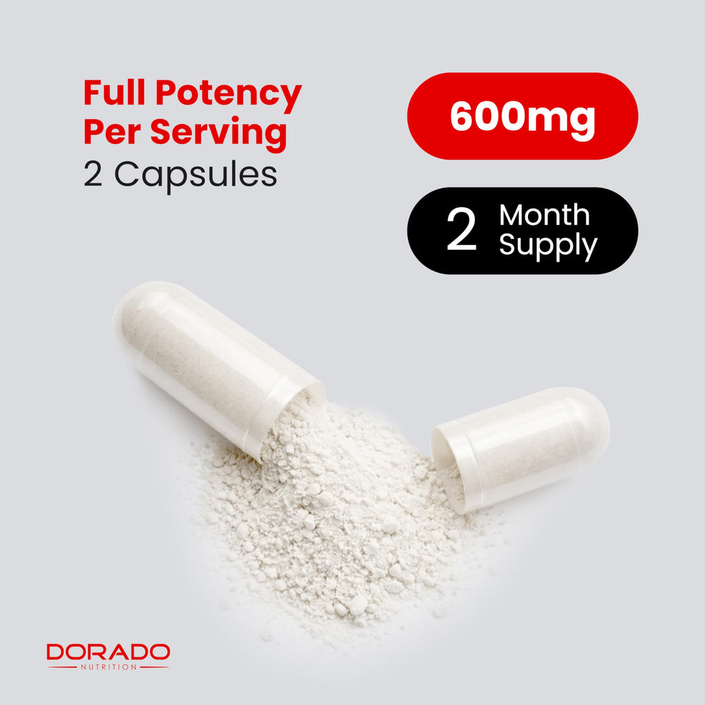 Fadogia Agrestis 600mg Extract - (180 Capsules) - [Maximum Strength] - Strength, Drive, Athletic Performance, Muscle Mass - Third Party Tested - Zero Fillers - Gluten Free, Non-GMO, Vegan Capsules