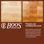 John Boos All-Natural Mystery Oil, Revitalizing Wood Conditioner, 16 oz - Food-Grade Mineral Oil for Butcher Blocks, Cutting Boards, Countertops and Wooden Culinary Utensils